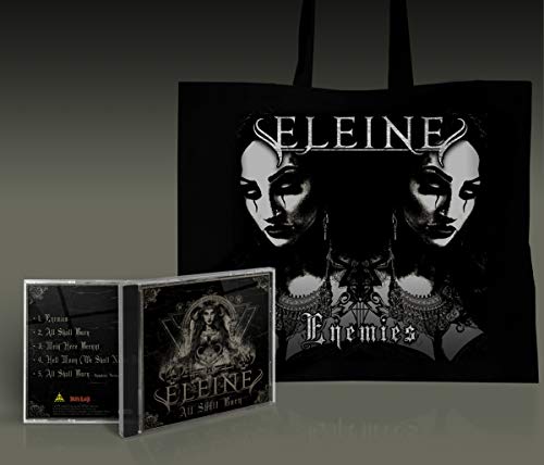 Eleine album "All Shall Burn" CD and black tote bag with faces.