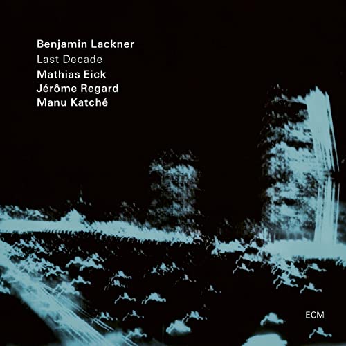 Album cover for Benjamin Lackner’s “Last Decade” vinyl, featuring a blurry face.