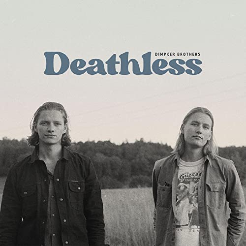 CD cover for Dimpker Brothers’ “Deathless” featuring two young men.