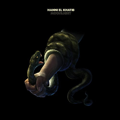 A hand is holding a snake, with the snake wrapped around the arm.