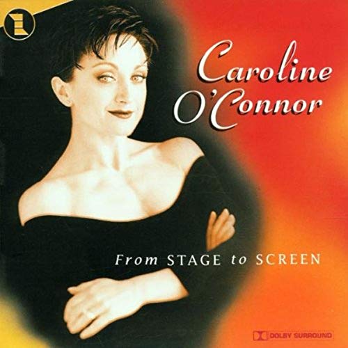 CD cover featuring portrait of Caroline O'Connor in a black dress.