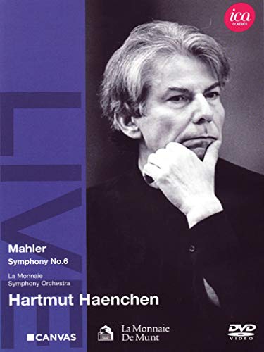 DVD cover featuring a black-and-white photo of Hartmut Haenchen with contemplative expression.