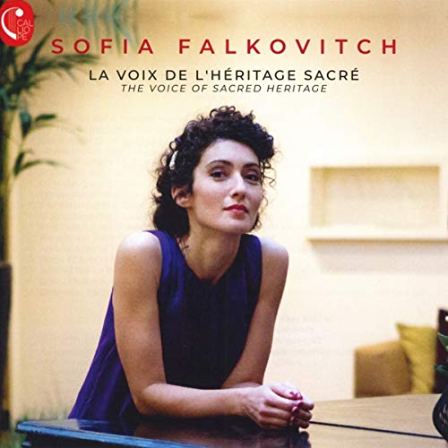 CD cover featuring Sofia Falkovitch, a woman with dark curly hair.
