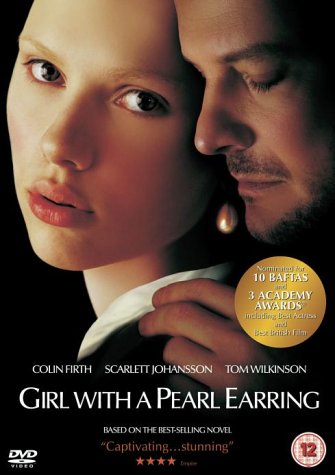 DVD cover featuring Scarlett Johansson and Colin Firth in period drama.