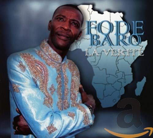 CD cover for Fode Baro’s “La Verite” featuring a man in blue.