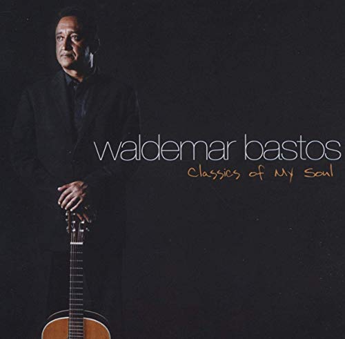 Waldemar Bastos album cover featuring a portrait of the musician with a guitar.