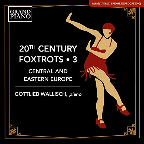 CD cover: stylized illustration of a 1920s dancer in red.