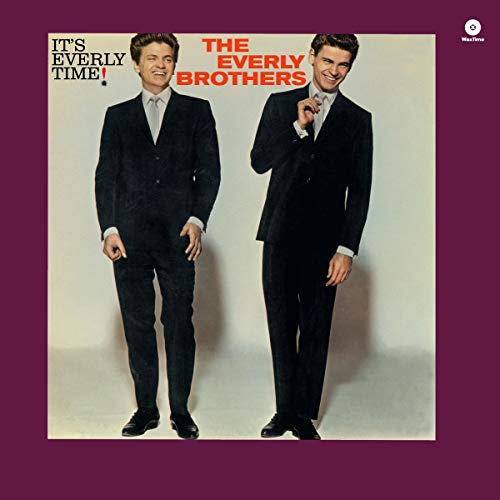 Album cover featuring The Everly Brothers in dark suits, smiling.