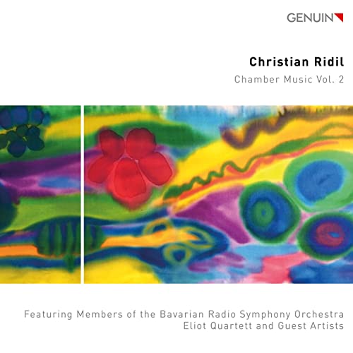 CD cover: abstract floral painting in blues, reds, and yellows.