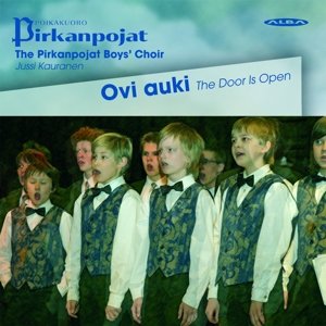 "CD cover featuring a choir of young boys in formal attire singing together."