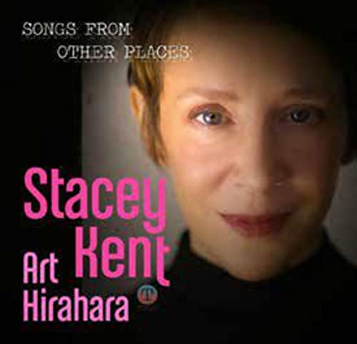 Close-up portrait of Stacey Kent with album title and artist names in text.
