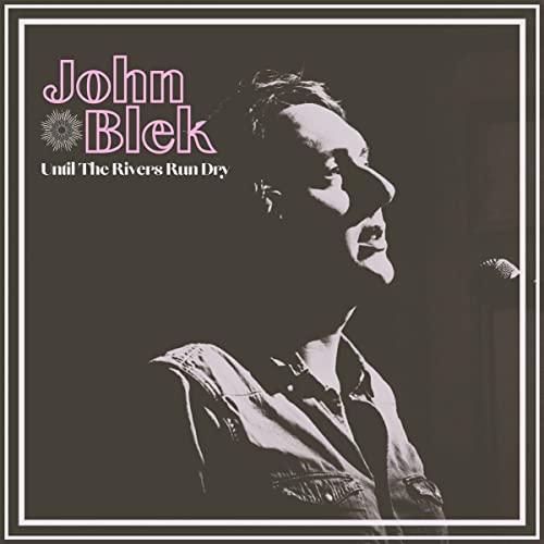 CD cover featuring a black and white portrait of John Blek.