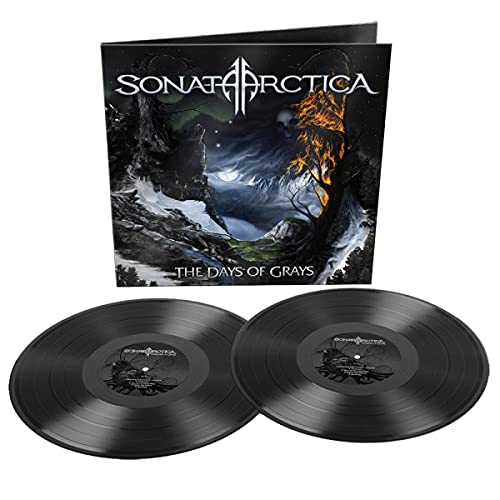 Sonata Arctica vinyl record, gatefold cover with wintry landscape art.