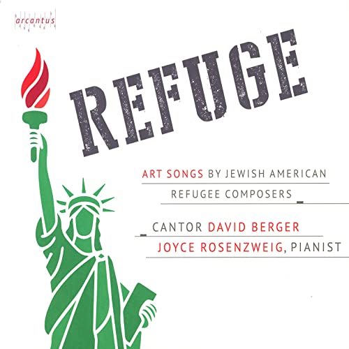 CD cover: Statue of Liberty illustration with "Refuge" title text.