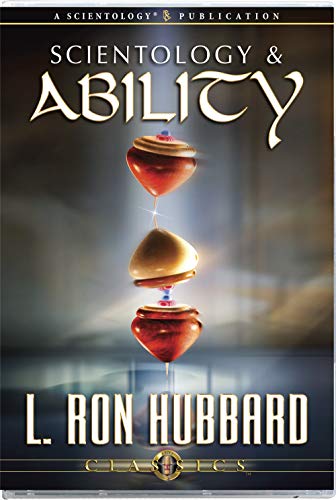 CD cover for "Scientology & Ability" lectures by L. Ron Hubbard.