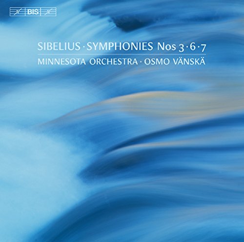 CD cover for Sibelius symphonies by Minnesota Orchestra and Osmo Vänskä.