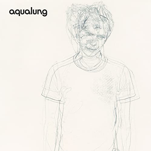 Sketch of a man on a white background with "aqualung" text in the top-left corner.
