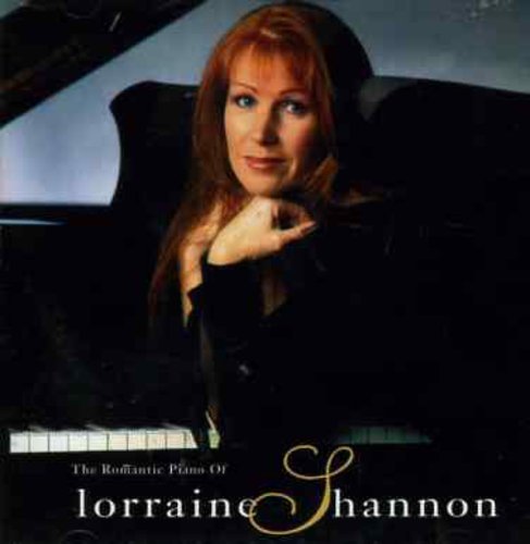 Lorraine Shannon album cover featuring a portrait of the pianist.