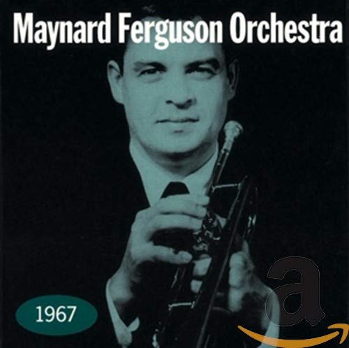 Maynard Ferguson portrait holding a trumpet, CD cover from 1967.