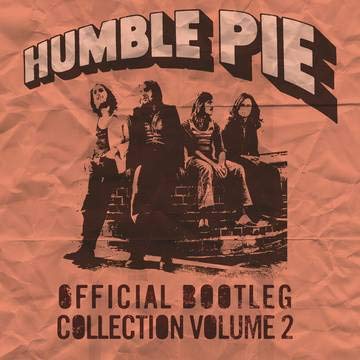 Humble Pie album cover featuring a band portrait in sepia tones.