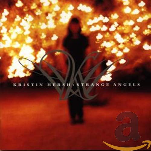 CD cover for Kristin Hersh’s “Strange Angels” with a blurry figure.