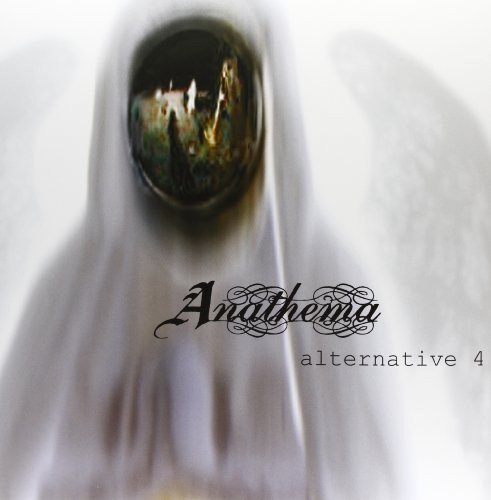 Anathema “Alternative 4” vinyl album cover with a ghostly figure.