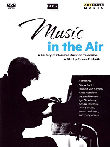 DVD cover for "Music In The Air," featuring a pianist in profile.