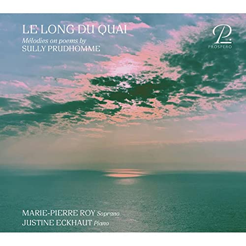 CD cover: seascape with text “Melodies on poems by SULLY PRUDHOMME”.