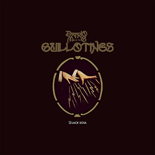"Black CD album cover with hands in a circle, surrounded by lightning bolts on a dark background."