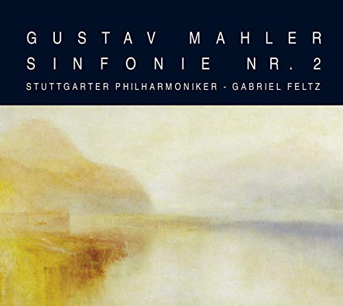 "CD cover with abstract landscape painting and white text on dark blue background."