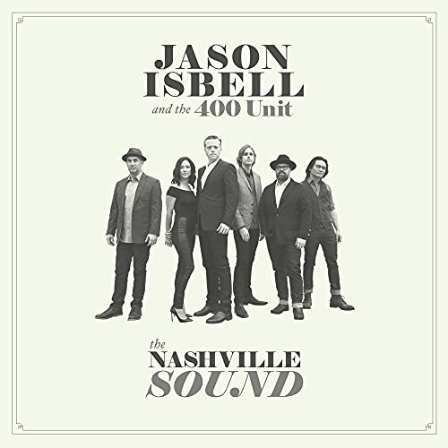Black and white album cover featuring Jason Isbell and The 400 Unit.