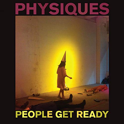 CD cover: figures in a yellow room, one with a pointed hat.