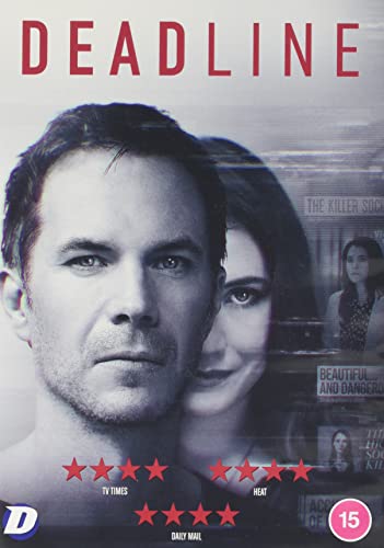 DVD cover for "Deadline" featuring two people and five stars.
