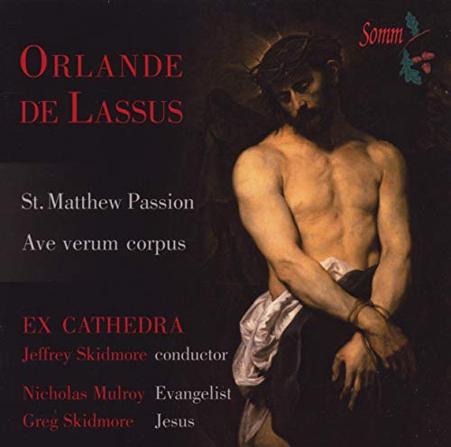 CD cover depicting a Renaissance-style painting of a suffering Christ.