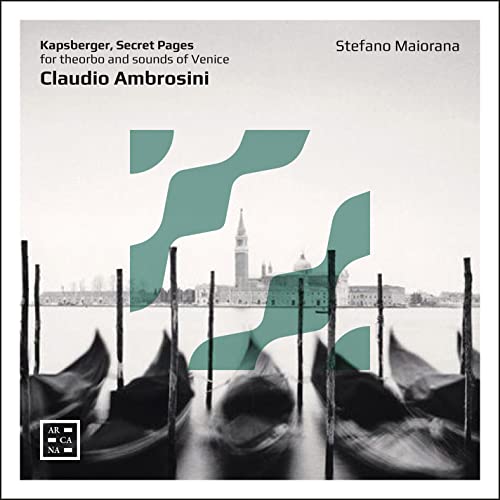 CD cover: Venice canals with abstract teal shapes and artist names.