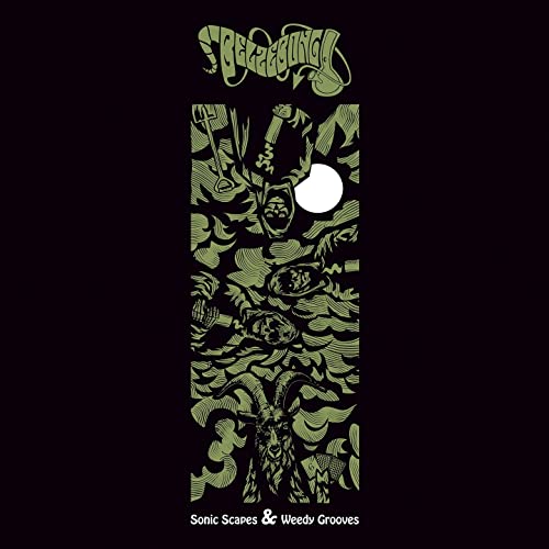 CD cover: green and black illustration of figures and foliage.