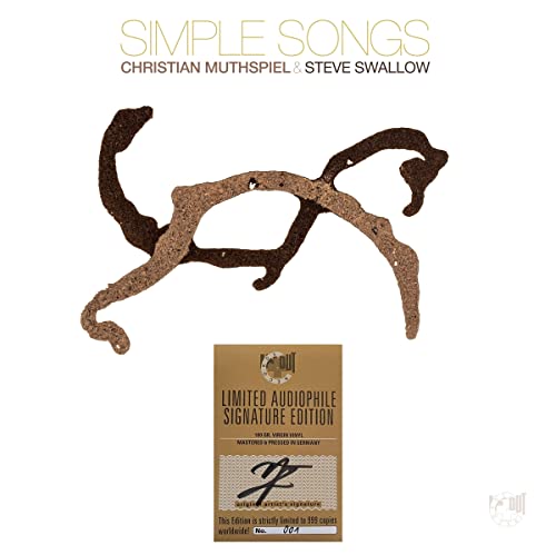 Vinyl record cover for "Simple Songs" by Muthspiel & Swallow, with abstract art.