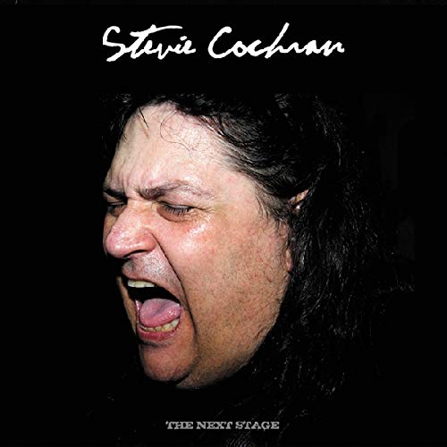 CD cover featuring Stevie Cochran singing with long dark hair.