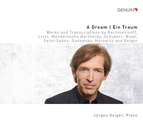 CD cover featuring pianist Jürgen Geiger, with text details.