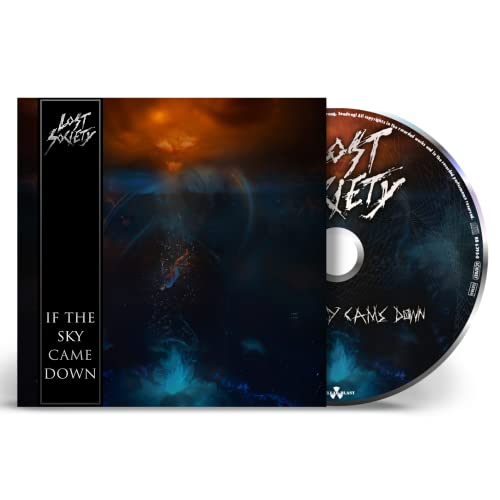 CD case and disc for Lost Society’s “If The Sky Came Down.”