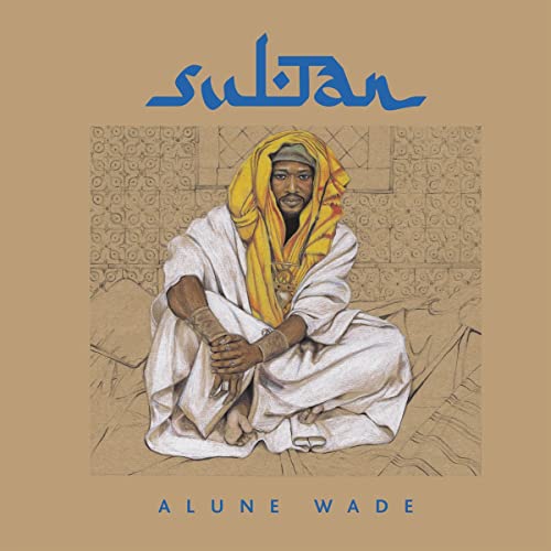 Alune Wade album cover: man in turban seated against a wall.