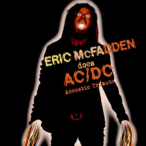 Eric McFadden album cover: musician with colorful, blurred arms.