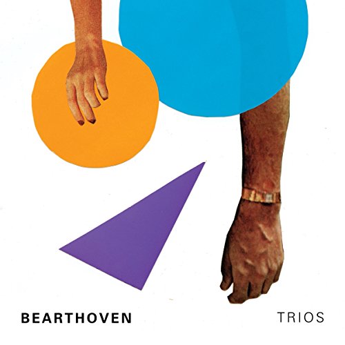 Album cover with two hands and colorful shapes, titled "Bearthoven - Trios".