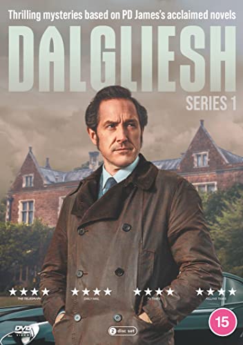 DVD cover for “Dalgliesh: Series 1” featuring a man in a coat.