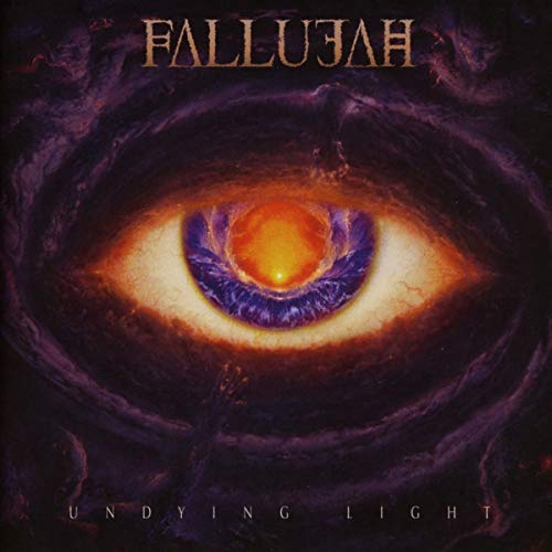 "Album cover featuring a glowing blue and orange eye on a dark background."
