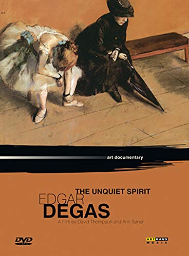 DVD cover featuring a painting of a man and woman, titled "Edgar Degas".