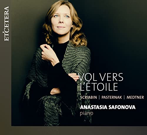 Anastasia Safonova portrait for classical music CD, "Vol Vers L'etoile.