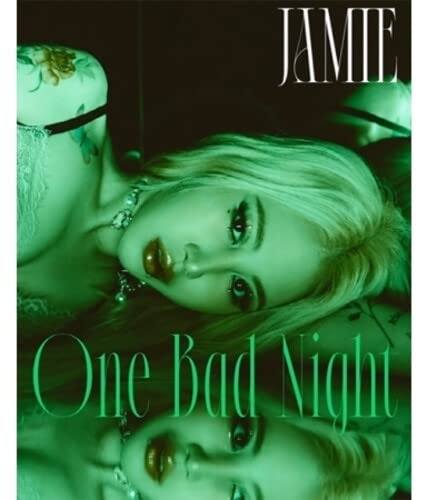 CD cover for Jamie’s “One Bad Night” featuring a green-toned portrait.