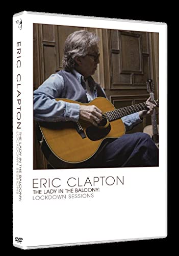 Eric Clapton playing acoustic guitar on a DVD cover.