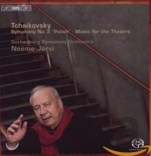 CD cover featuring conductor Neeme Järvi and staircase imagery.